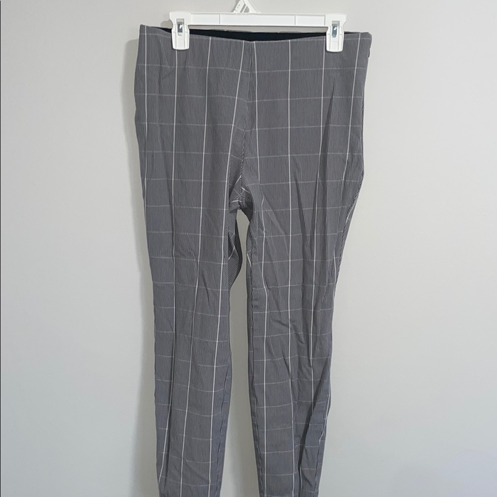 Gray Checkered Pants